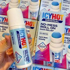 Lăn giảm đau IcyHot No Mess 73ml – giảm đau, thẩm thấu nhanh