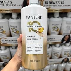 Dầu gội Pantene The 10 Multi-Tasker 1.13L – Phục hồi hư tổn, mang lại độ bóng tự nhiên cho mọi loại tóc