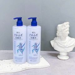 Toner Hatomugi Ý Dĩ 500ml - Cấp Nước, Dịu Da, Dưỡng Ẩm Từ Thiên Nhiên, Chăm Sóc Da Nhạy Cảm, Naturie Nhật Bản