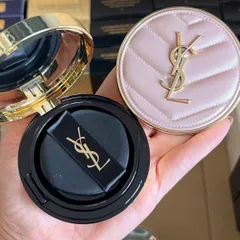 Phấn Nước YSL Cushion Touche Éclat Glow-Pact High Cover B20 – Vỏ Hồng, Che Phủ Cao, Hiệu Ứng Bóng Nhẹ, Làn Da Rạng Rỡ, Mỹ Phẩm Cao Cấp