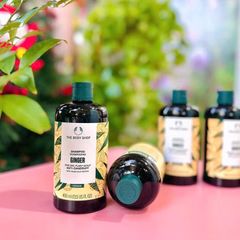 Dầu Gội Gừng The Body Shop 400ml - Giảm Gàu Ngứa, Khỏe Da Đầu, Chiết Xuất Tự Nhiên, Chăm Sóc Tóc Hiệu Quả