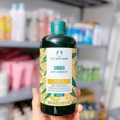 Dầu Gội Gừng The Body Shop 400ml - Giảm Gàu Ngứa, Khỏe Da Đầu, Chiết Xuất Tự Nhiên, Chăm Sóc Tóc Hiệu Quả
