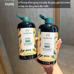 Dầu Gội Gừng The Body Shop 400ml - Giảm Gàu Ngứa, Khỏe Da Đầu, Chiết Xuất Tự Nhiên, Chăm Sóc Tóc Hiệu Quả
