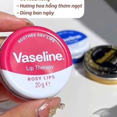 Sáp Dưỡng Môi Vaseline 20g - Dưỡng Mềm Môi, Phục Hồi Nứt Nẻ, Bảo Vệ Da Môi, Giúp Môi Căng Mọng, Tươi Sáng, Chăm Sóc Môi Từ Thiên Nhiên
