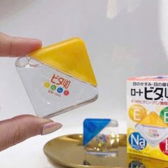 Nước Nhỏ Mắt Rohto Vita 40 12ml - Bổ Sung Vitamin, Giảm Đỏ Mỏi Mắt, Chăm Sóc Khỏe Mắt Từ Nhật Bản - vàng