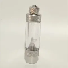 Đếm Giọt CO2 Mufan - Thiết Bị Đếm Giọt Một Đầu Hai Đầu Acrylic Trong Suốt cho Hồ Cá và Sục Khí