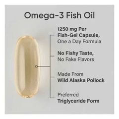 Viên uống Dầu Cá SR Triple Strength Omega 3 Fish Oil 150 Viên - Tăng Cường Sức Khỏe Tim Mạch và Trí Não, Hỗ Trợ Thị Giác và Miễn Dịch