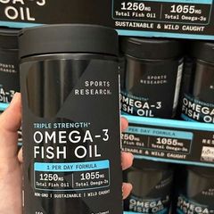 Viên uống Dầu Cá SR Triple Strength Omega 3 Fish Oil 150 Viên - Tăng Cường Sức Khỏe Tim Mạch và Trí Não, Hỗ Trợ Thị Giác và Miễn Dịch