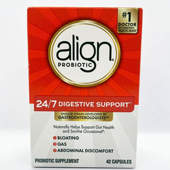 Viên uống hỗ trợ tiêu hóa Align Probiotic Digestive Support 42 viên - Bổ sung lợi khuẩn cho sức khỏe đường ruột khỏe mạnh