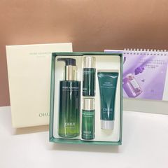 Set Sữa Rửa Mặt Dạng Gel Chống Oxy Hóa Ohui Prime Advancer - Gel to Foam Deep Cleanser 200ml + Quà Tặng Dưỡng Da Hàn Quốc