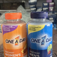 Kẹo Dẻo Đa Vitamin One A Day Women Vitacraves Gummies 170 Viên - Bổ Sung Vitamin Thiết Yếu Cho Phụ Nữ và Bé Gái, Hỗ Trợ Sức Khỏe Tối Ưu