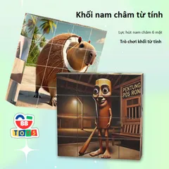 Khối Đồ Chơi Nam Châm Tung Tung Tung Sahur - Giáo Dục Tư Duy Sáng Tạo Dành Cho Trẻ Em - Lắp Ghép Nhân Vật Độc Đáo