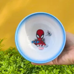 Bộ Bát Ăn Dặm Siêu Nhân Người Nhện Spider Man Nhựa Melamine Cao Cấp - Quà Tặng Bé Trai Hấp Dẫn 2025