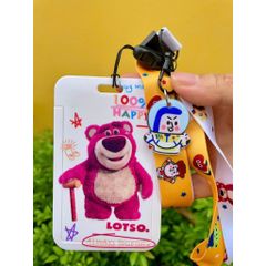 Dây Đeo Thẻ Học Sinh Disney - Hello Kitty, Công Chúa Elsa, Vịt Donal - Chất Liệu Bền, Thiết Kế Tiện Dụng, Đủ Màu Sắc