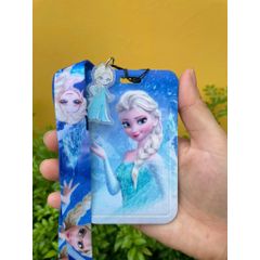 Dây Đeo Thẻ Học Sinh Disney - Hello Kitty, Công Chúa Elsa, Vịt Donal - Chất Liệu Bền, Thiết Kế Tiện Dụng, Đủ Màu Sắc