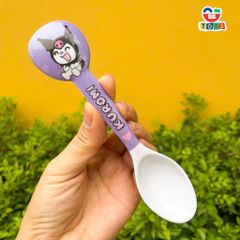 Set Bát Kuromi Dễ Thương Cho Bé - Bộ 2 Chi Tiết Chén Ăn Melamine An Toàn - Đồ Dùng Kiện Món Ăn Disney