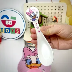 Bát Ăn Cơm Hình Nhân Vật Disney Vịt Donald - Bát Sâu Lòng An Toàn Cho Bé - Dụng Cụ Ăn Dặm Chất Liệu Melamine Cao Cấp