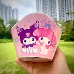 Bộ bát ăn dặm Kuromi & Melody cho bé - Đồ dùng tập ăn dễ thương, chất liệu an toàn, thiết kế nhỏ gọn, nhiều màu sắc hấp dẫn