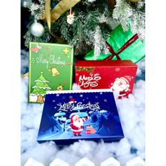 Hộp Quà Giáng Sinh Sang Trọng - Hộp Đựng Quà Noel Dễ Thương Cho Bé - Thiết Kế Đẹp Mắt, Chất Liệu Bền Chắc