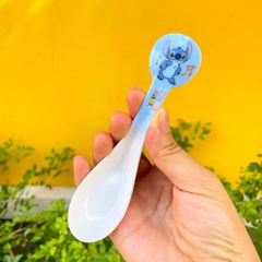 Bát Ăn Cho Bé Họa Tiết Stitch Nhựa Melamine - Set Bát Cơm An Toàn, Dễ Dàng Vệ Sinh, Phù Hợp Cho Trẻ Nhỏ