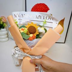 Gấu bông tốt nghiệp Teddy 25CM đội mũ cử nhân - Quà tặng ý nghĩa cho lễ tốt nghiệp kèm bó hoa và thẻ chúc mừng