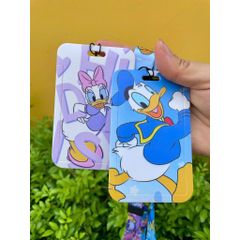 Dây Đeo Thẻ Hoạt Hình Disney Tom & Jerry, Doraemon, Stitch Chất Liệu Cao Cấp Cho Học Sinh và Sinh Viên - Phù Hợp Văn Phòng