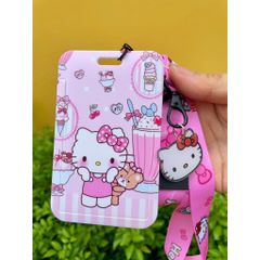 Dây Đeo Thẻ Hoạt Hình Disney Tom & Jerry, Doraemon, Stitch Chất Liệu Cao Cấp Cho Học Sinh và Sinh Viên - Phù Hợp Văn Phòng