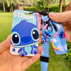 Dây Đeo Thẻ Hoạt Hình Disney Tom & Jerry, Doraemon, Stitch Chất Liệu Cao Cấp Cho Học Sinh và Sinh Viên - Phù Hợp Văn Phòng