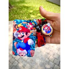 Dây Đeo Thẻ Nhân Vật Hoạt Hình Super Mario - Dây Đeo Học Sinh Đại Học, Văn Phòng Đầy Màu Sắc, Chất Liệu Bền Bỉ, Thiết Kế Thời Trang