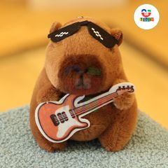 Móc Khóa Capybara Đáng Yêu - Phụ Kiện Thời Trang Đa Dạng Mẫu Màu, Nhung Mềm Cho Trẻ Em và Người Lớn
