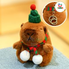 Móc Khóa Capybara Đáng Yêu - Phụ Kiện Thời Trang Đa Dạng Mẫu Màu, Nhung Mềm Cho Trẻ Em và Người Lớn
