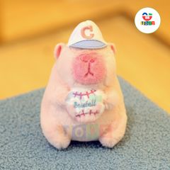 Móc Khóa Capybara Đáng Yêu - Phụ Kiện Thời Trang Đa Dạng Mẫu Màu, Nhung Mềm Cho Trẻ Em và Người Lớn