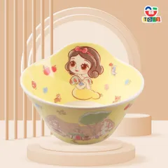 Bát Ăn Cơm Cho Bé Nàng Bạch Tuyết - Đồ Dùng Ăn Uống Nhựa Melamine An Toàn, Dễ Dàng Vệ Sinh, Thiết Kế Dễ Thương