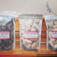 Chuối Hột Rừng tự nhiên 100%. - Giá 120,000₫/kg 1kg chuối khô với khoảng 3-4 lít rượu trắng (rượu nếp ngon từ 40-45 độ).