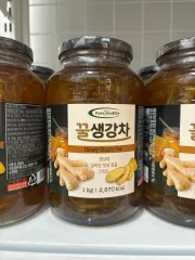 Gừng Ngâm Mật Ong PureHealthy 1kg - Thực Phẩm Giảm Cân Tự Nhiên, Hỗ Trợ Tiêu Hóa, Chống Cảm Lạnh, Quà Tặng Sức Khỏe