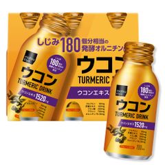 Nước Uống Tinh Chất Nghệ Nhật Bản Matsukiyo 100ml - Hỗ Trợ Chăm Sóc Gan, Làm Đẹp Da, Giảm Cảm Giác Mệt Mỏi - 6 Chai