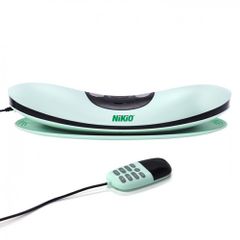 Máy Massage Lưng Nikio NK-158 - Thiết Bị Thư Giãn Kéo Giãn Cột Sống, Nhiệt Nóng, Xung Điện Hỗ Trợ Giảm Đau Lưng