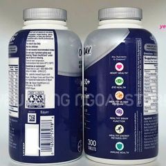 Vitamin tổng hợp và Khoáng chất cho Nam trên 50 tuổi One A Day Men's Multivitamin 300 viên Mẫu mới, chính hãng Mỹ