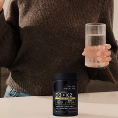 Viên Uống Vitamin D3 + K2 USA 120 Viên - Hỗ Trợ Sức Khỏe Xương, Tăng Cường Miễn Dịch và Tim Mạch, Dinh Dưỡng Thiết Yếu Hàng Ngày - Có Mã QR Chính Hãng