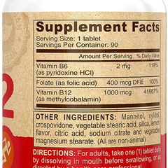 HẠN SỬ DỤNG THÁNG 3-2027 - Viên Bổ Sung Vitamin B12 Vegan DEVA (1000mcg) - Hỗ Trợ Sức Khỏe Tim Mạch, Thần Kinh, Miễn Dịch, Da Tóc, Sinh Sản - 90 Viên