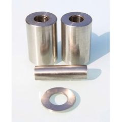 Bản Lề Cối Tiện Inox 304 D8 D10 D16 - Bộ 10 Cái Dùng Cho Cửa Chính, Cửa Cổng, Cửa Sổ, Duy Trì Độ Bền Cao