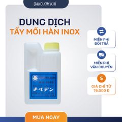 Nước Tẩy Mối Hàn Inox MQ-500 - Dung Dịch Làm Sạch Mối Hàn và Gỉ Sét Inox Chất Lượng Cao 1 Can