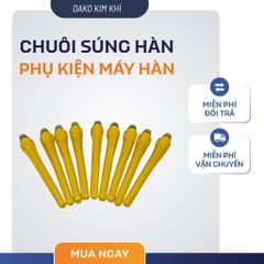 Chuôi Súng Hàn TIG 116mm - Phụ Kiện Đuôi Súng Hàn Chất Lượng, Dễ Dàng Lắp Đặt Cho Súng WP17, WP18, WP26