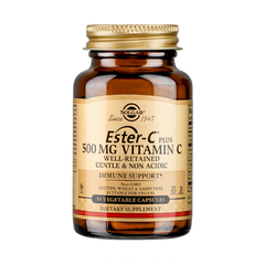 Ester-C 500MG Vitamin C Solgar - Viên uống tăng cường sức đề kháng, bổ sung vitamin C thiên nhiên (50 viên)