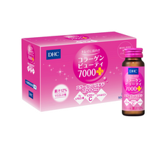 DHC Collagen Beauty 7000 Plus - Nước Uống Collagen Tăng Đàn Hồi, Chống Oxy Hóa, Đẹp Da Hộp 10 Lọ từ Nhật Bản