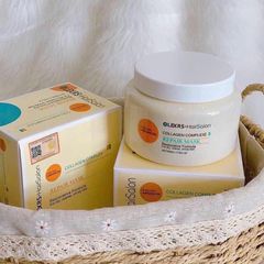 Kem Ủ Tóc Olexrs Collagen 500ml - Phục Hồi Tóc Hư Tổn, Làm Mềm Mượt và Cung Cấp Độ Ẩm Tối Ưu cho Tóc Khỏe Mạnh