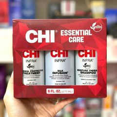 Bộ Chăm Sóc Tóc Hư Tổn CHI Thermal Care Kit 177ml x3 - Phục Hồi và Dưỡng Mượt Tóc Cháy, Giúp Tóc Khỏe Mạnh, Bóng Đẹp