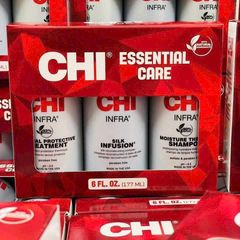 Bộ Chăm Sóc Tóc Hư Tổn CHI Thermal Care Kit 177ml x3 - Phục Hồi và Dưỡng Mượt Tóc Cháy, Giúp Tóc Khỏe Mạnh, Bóng Đẹp