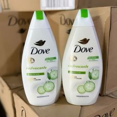 Sữa Tắm Dove Refreshing Dưa Leo & Trà Xanh 450ml - Giúp Làm Sạch, Cung Cấp Độ Ẩm, Mát Da Cho Mọi Loại Da