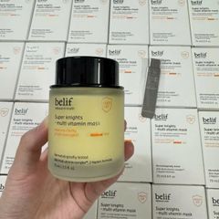 Mặt Nạ Ngủ Belif Super Knights Multi Vitamin 75ml - Dưỡng ẩm và Làm sáng da qua đêm cho làn da tươi sáng và rạng rỡ